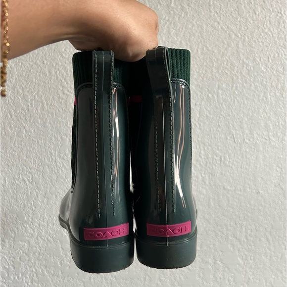 Coach rain boots - Picture 2 of 3